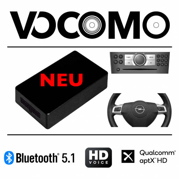 documentaire geestelijke Negen VOCOMO - Bluetooth handsfree car-kit BMW, VW, Mini, Ford, Opel retrofit -  Bluetooth Handsfree Car Kit with music streaming kX-2 Opel V1