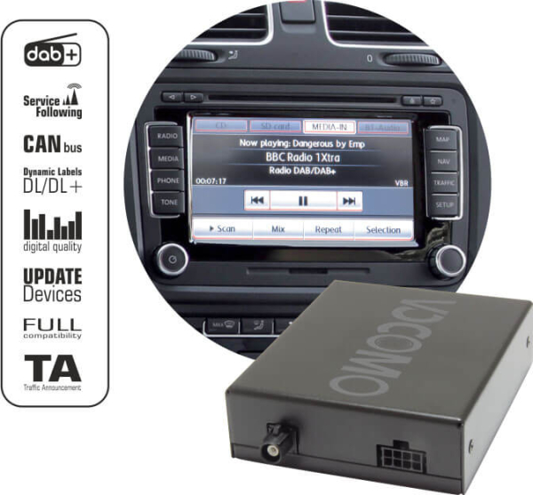 VOCOMO - Bluetooth handsfree car-kit BMW, VW, Mini, Ford, Opel retrofit ...